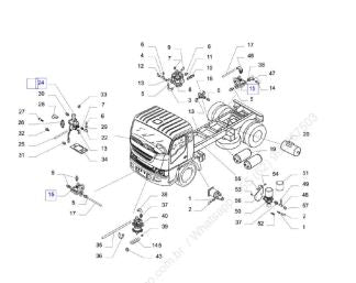 CATÁLOGO DE PEÇAS IVECO - EURO 3 - VERTIS 90V16 - CAMINHÃO 4X2