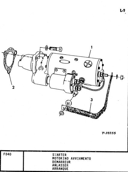 catalago de pecas tratores FD40 fiat allis