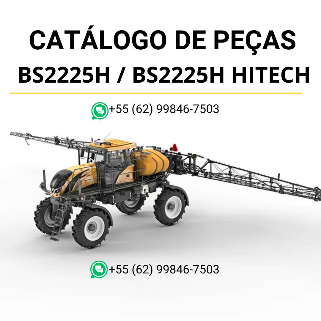 Catálogo de Peças Pulverizador Valtra BS2225H e BS2225H HITECH - Download PDF Completo