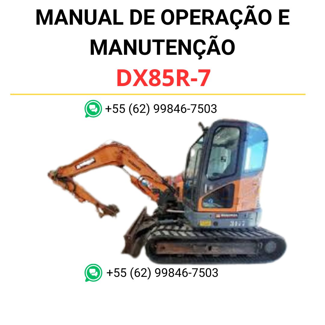 MANUAL DE OPERAÇÃO E MANUTENÇÃO - DX85R-7