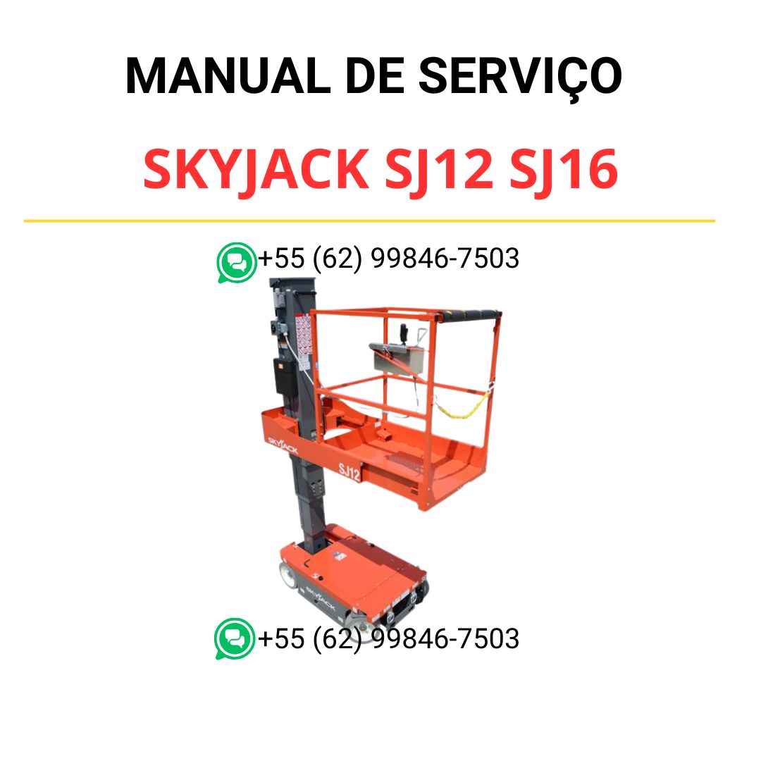 MANUAL DE SERVIÇO - SKYJACK SJ12 SJ16