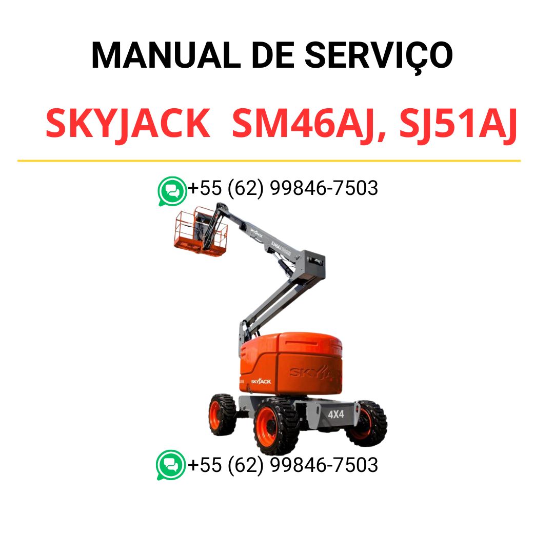 MANUAL DE SERVIÇO - SKYJACK  SM46AJ, SJ51AJ