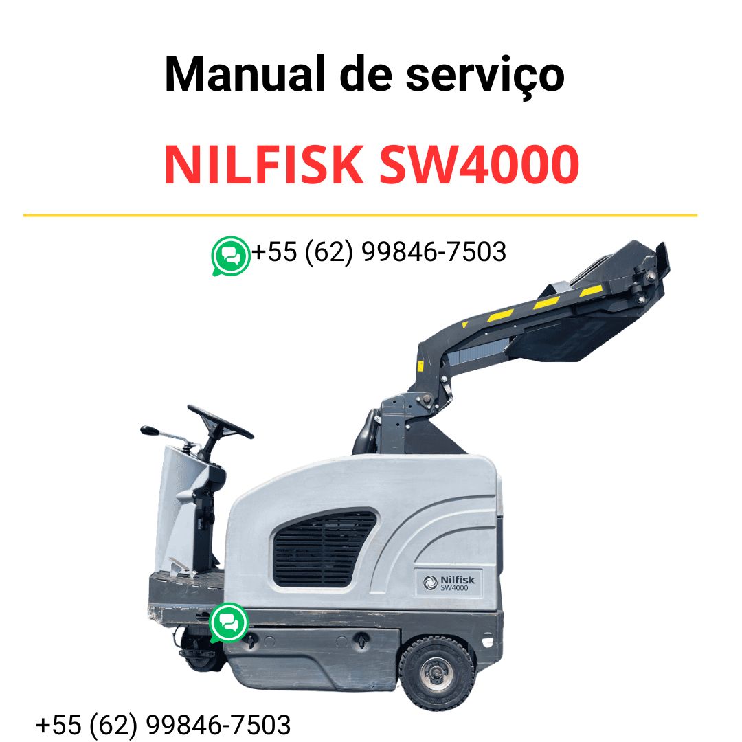 MANUAL DE SERVIÇO - NILFISK SW4000