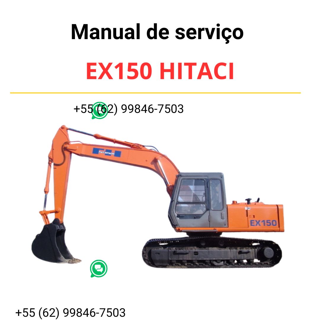 MANUAL DE SERVIÇO  EX150 HITACI