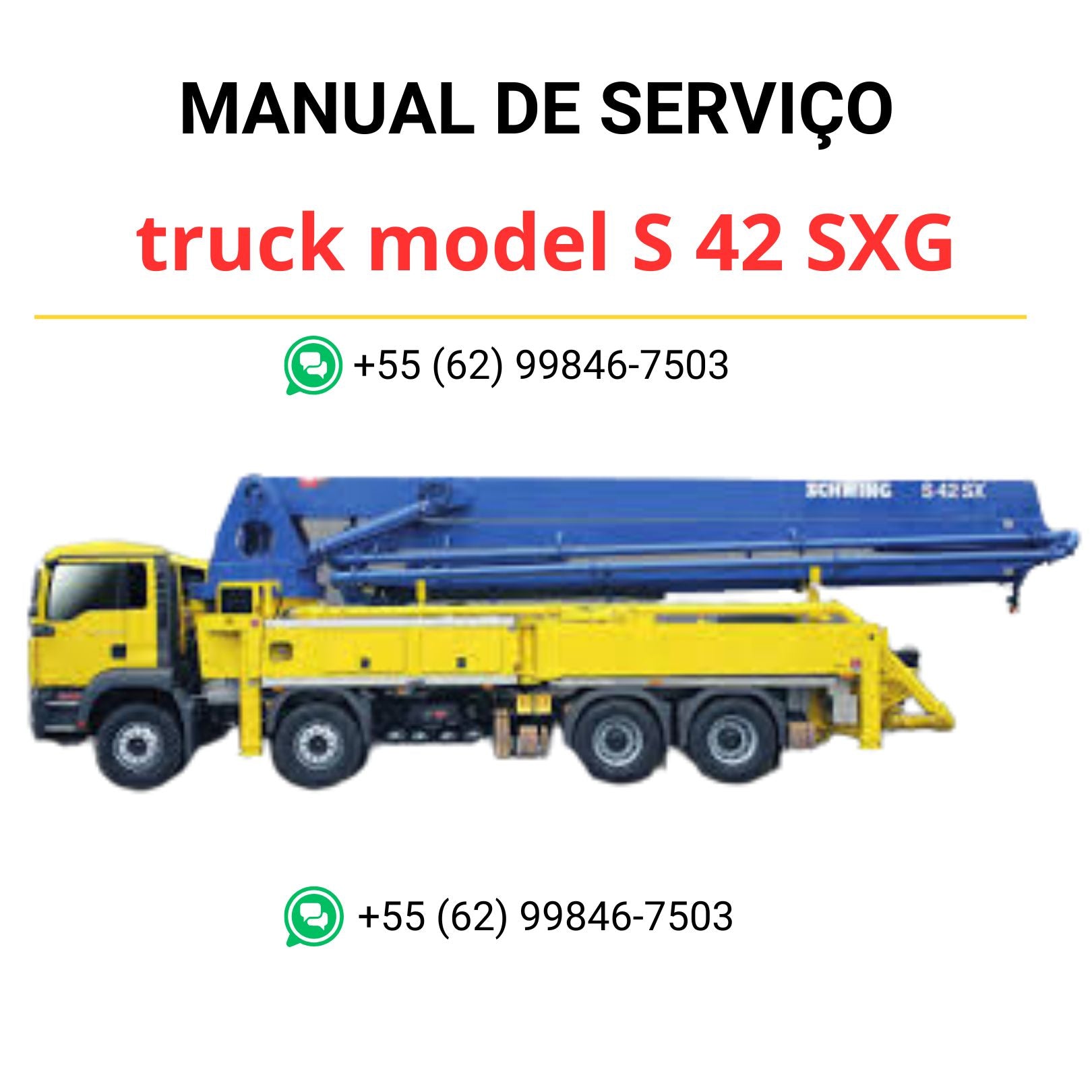 manual de peças for truck model S 42 SXG