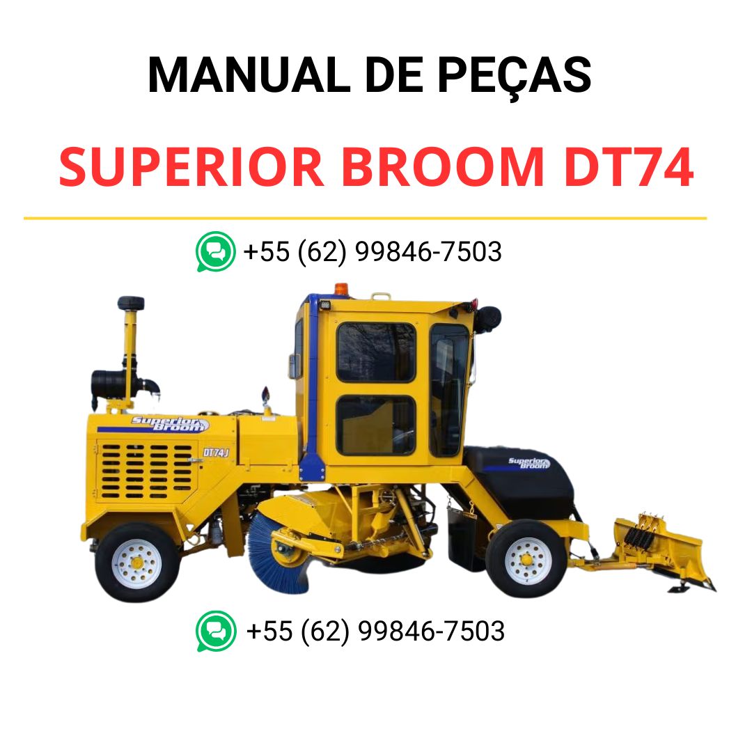 MANUAL DE PEÇAS - SUPERIOR BROOM DT74