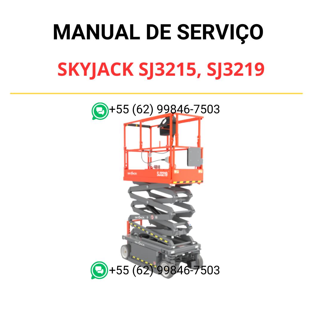 MANUAL DE SERVIÇO - SKYJACK SJ3215, SJ3219