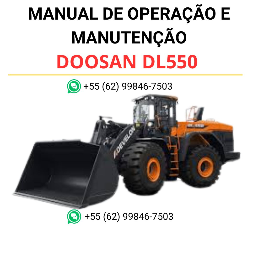MANUAL DE OPERAÇÃO E MANUTENÇÃO DOOSAN DL550