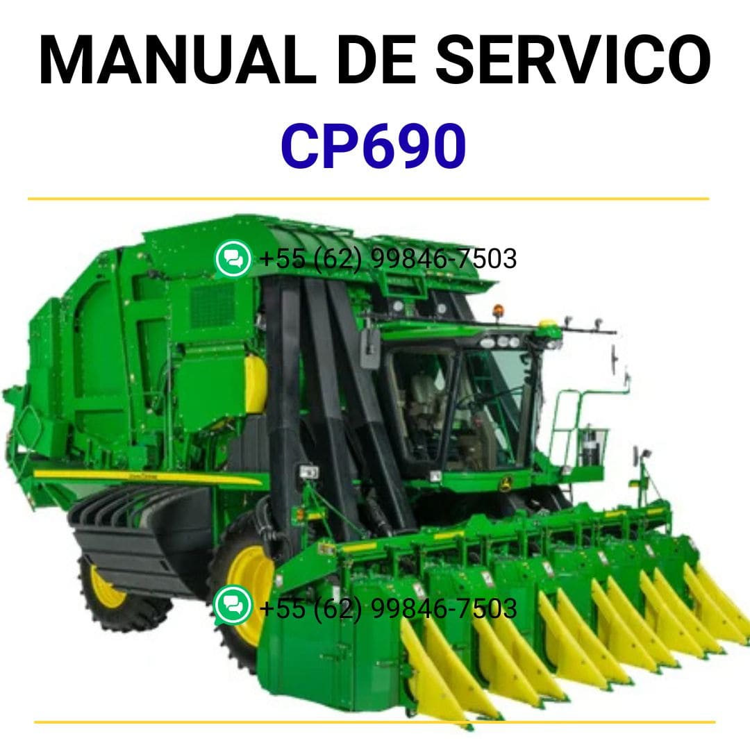 Manual De reparo CP690 Colheitadeira + Diagramas Eletricos + Diagnosticos + Codigos de Erros