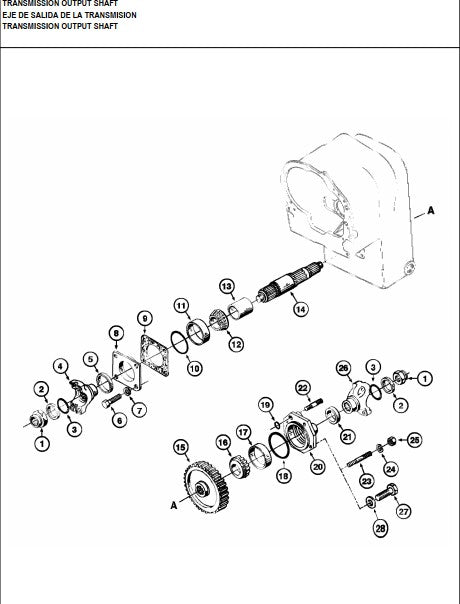 Catalogo De Peças Pá Carregadeira Case W20E