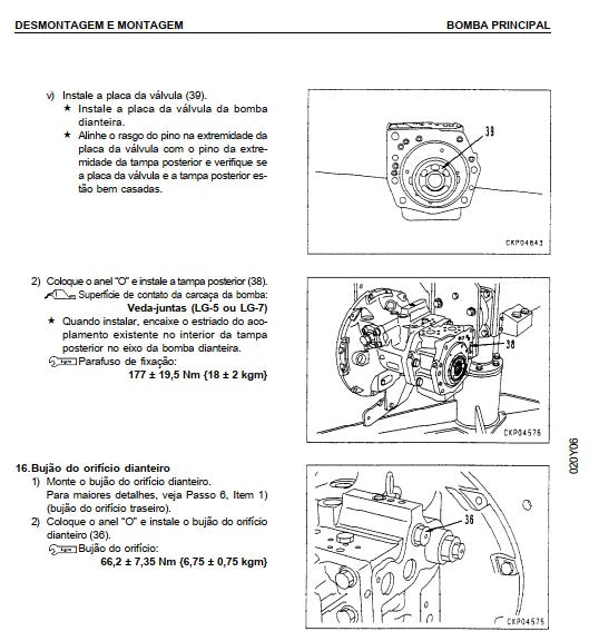 Manual De Serviço Escavadeira Komatsu Pc200-6b / Pc200lc-6b