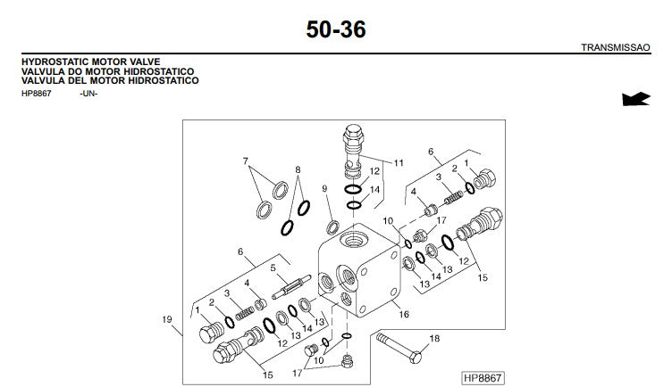 Catálogo Peças Colheitadeiras John Deere 9650 9750 Sts