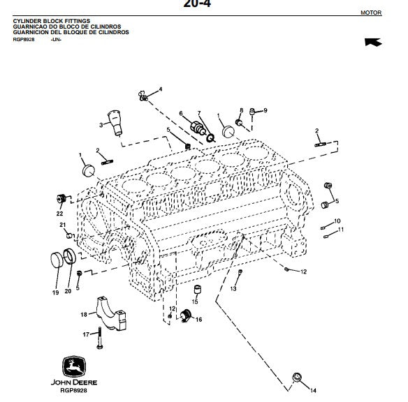 Catálogo Peças Colheitadeiras John Deere 9650 9750 Sts