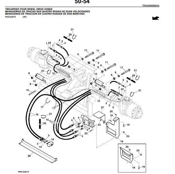 Catálogo Peças Colheitadeiras John Deere 9670 9770 Sts