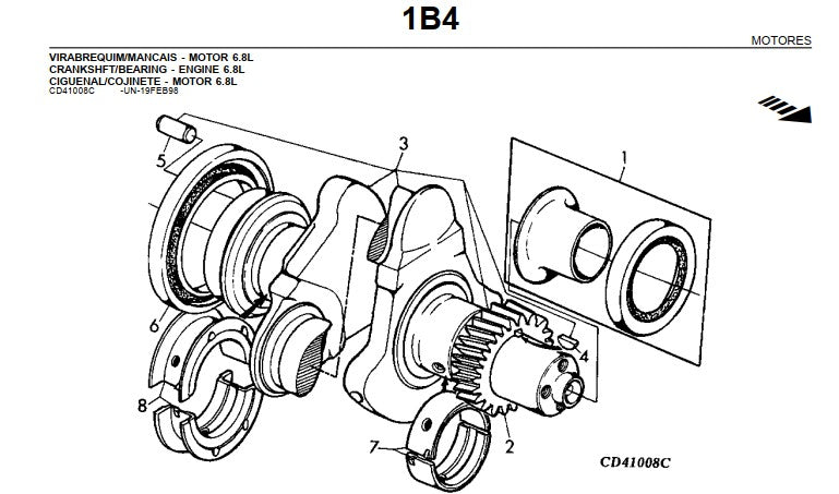 Catálogo Peças Tratores Slc John Deere 7505