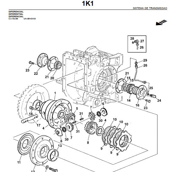 Catálogo Peças Tratores Slc John Deere 7505