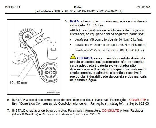 Manual Serviço Oficina Tratores Valtra Bm 85 100 110 120 125