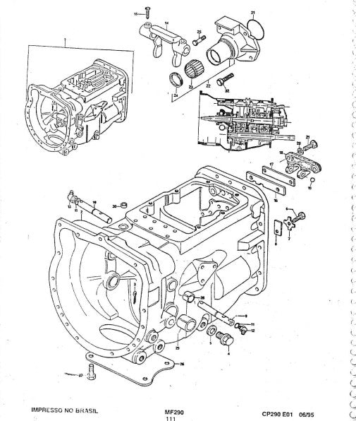 CATÁLOGO DE PEÇAS TRATOR MASSEY FERGUSON - MF290