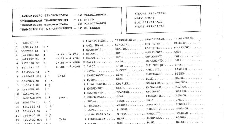 CATALOGO DE PEÇAS TRATOR MASSEY FERGUSON - MF297