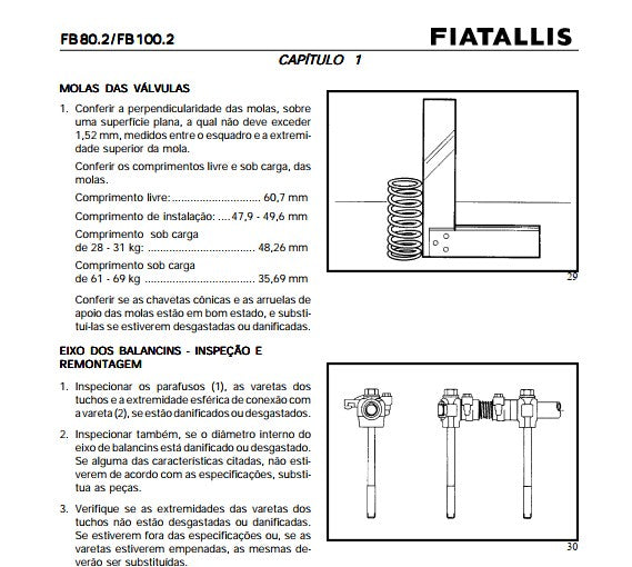 Manual Serviço Retroescavadeira Fiatallis Fb80.2 E Fb100.2