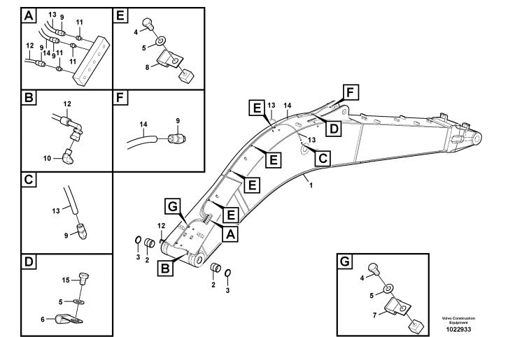 Catalogo De Pecas Escavadeiras Volvo - Ec220d L - Pt-br