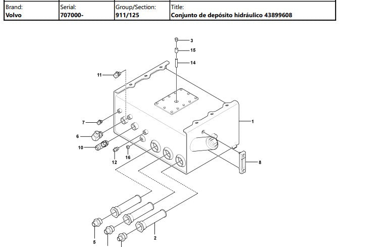 Catalogo De Pecas Compactadores De Solo Volvo - Sd105