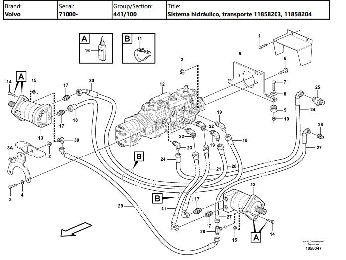 Catalogo De Pecas Minicarregadeiras Volvo - Mc70b - Pt-br