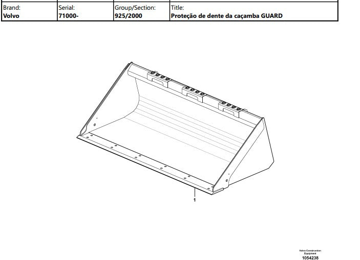 Catalogo De Pecas Minicarregadeiras Volvo - Mc70b - Pt-br