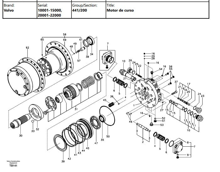 Catalogo De Pecas Escavadeiras Volvo - Ec140b Lc - Pt-br