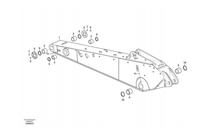CATALOGO DE PEÇAS ESCAVADEIRA VOLVO - EC210D