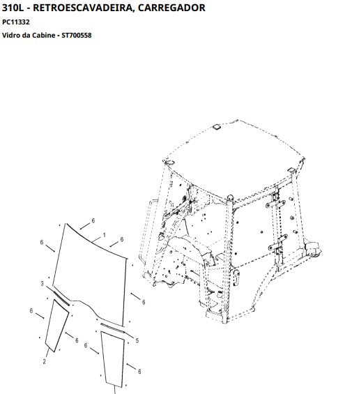 CATALOGO DE PEÇAS JOHN DEERE - 310L - RETROESCAVADEIRA