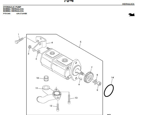 Catálogo Peças Tratores John Deere 5075e