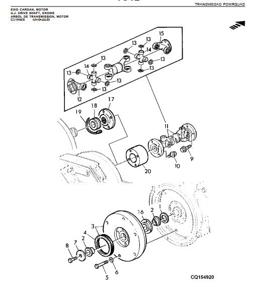 Catálogo Peças Tratores Slc John Deere 7505