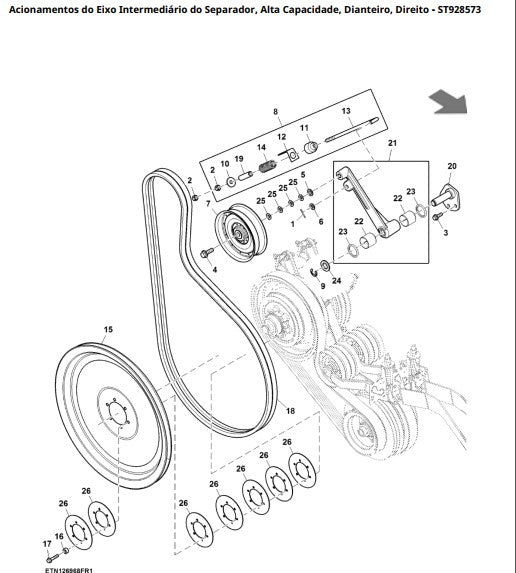 CATALOGO DE PEÇAS S770 COLHEITADEIRA JOHN DEERE
