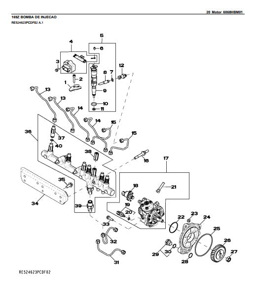 CATALOGO DE PEÇAS TRATORS  7195J JOHN DEERE