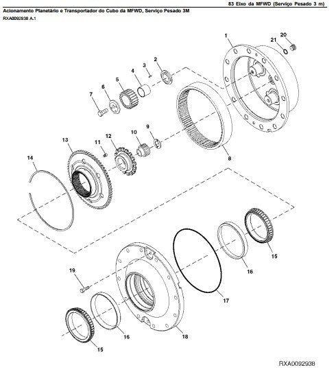 CATALOGO DE PEÇAS TRATORS  7195J JOHN DEERE