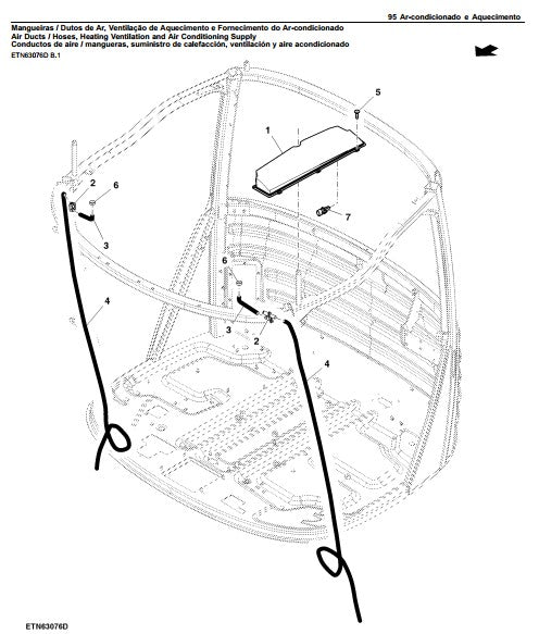 CATALOGO DE PEÇAS COLHEITADEIRA  S690 JOHN DEERE