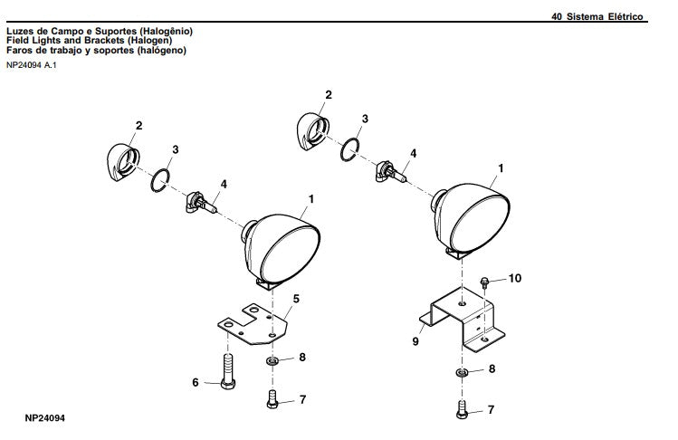 Catalogo de Peças Pulverizador John Deere PV-4730