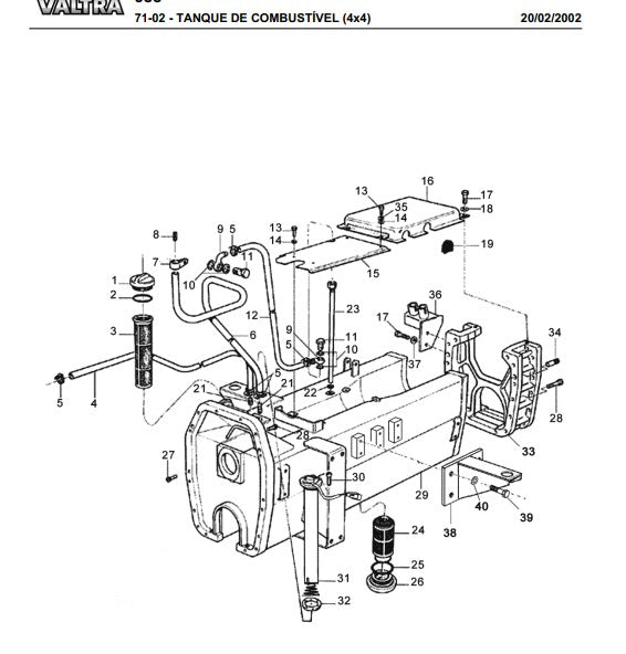 Catálogo Peças Trator Valtra Valmet 985