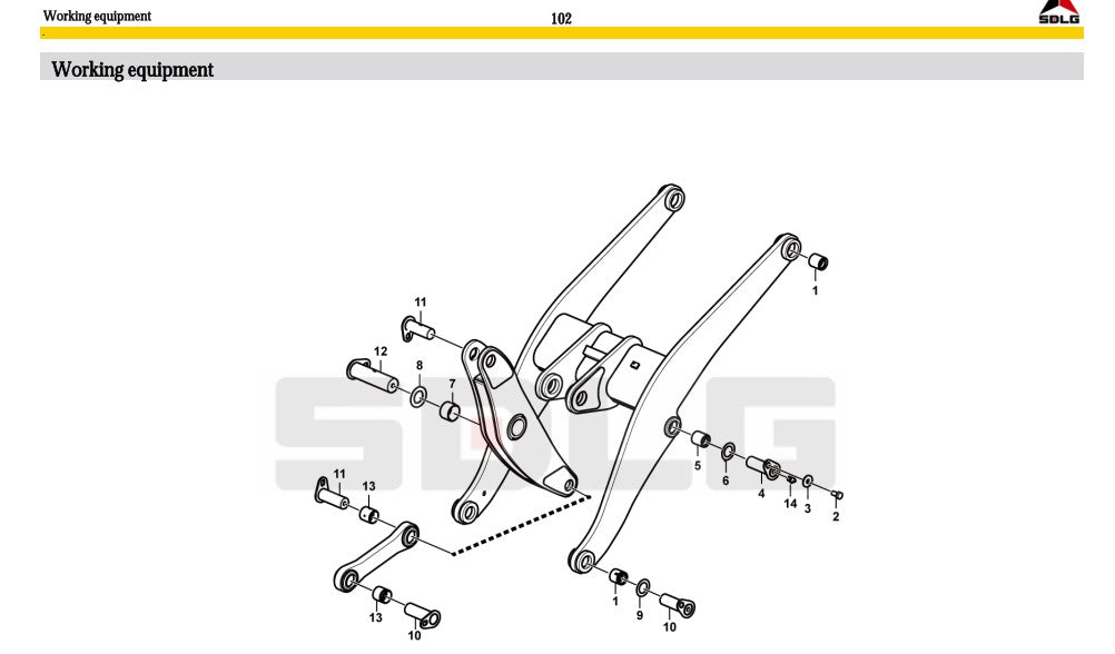 CATALOGO DE PEÇAS PÁ CARREGADEIRA SLDG - L916