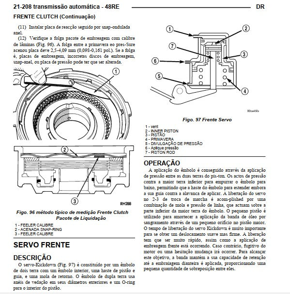 Manual Câmbio Automático 48re