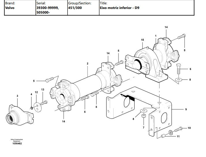 Catalogo De Pecas Motoniveladoras Volvo - G960 - Pt-br