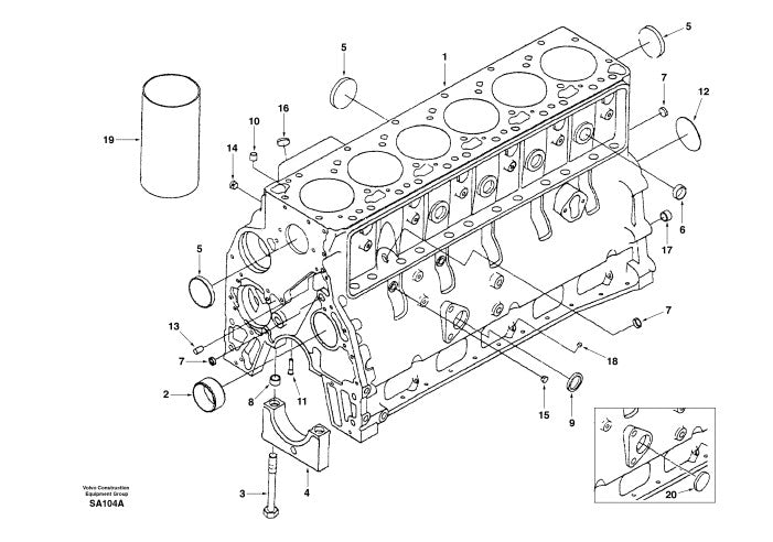 Catalogo De Pecas Escavadeiras Volvo - Ec210 Lc - Pt-br