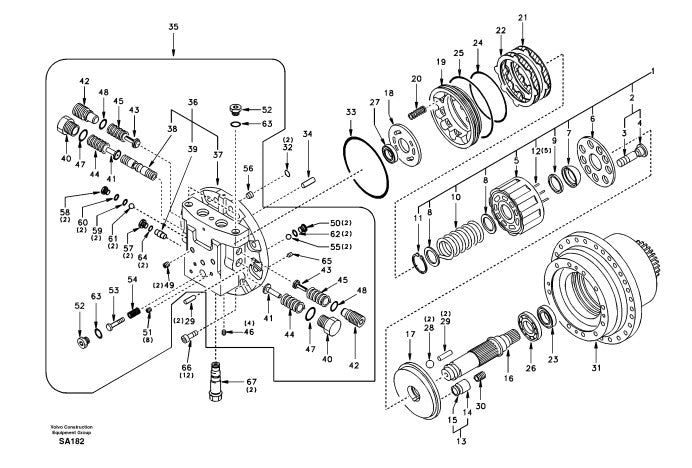 Catalogo De Pecas Escavadeiras Volvo - Ec210 Lc - Pt-br