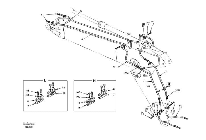 Catalogo De Pecas Escavadeiras Volvo - Ec210 Lc - Pt-br