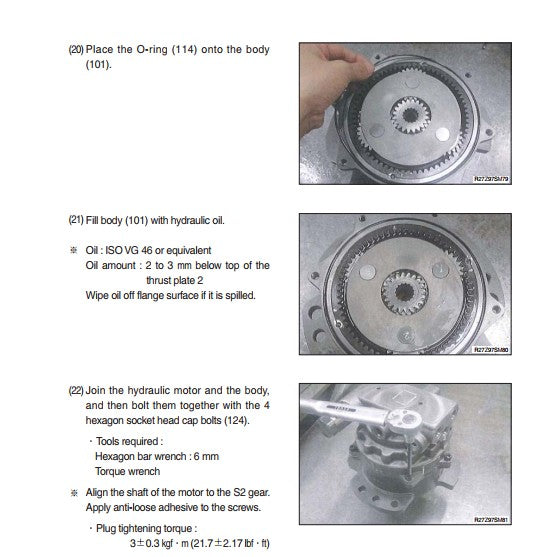 Manual De Serviço HYUNDAI - R25Z-9A - Escavador Hidráulico