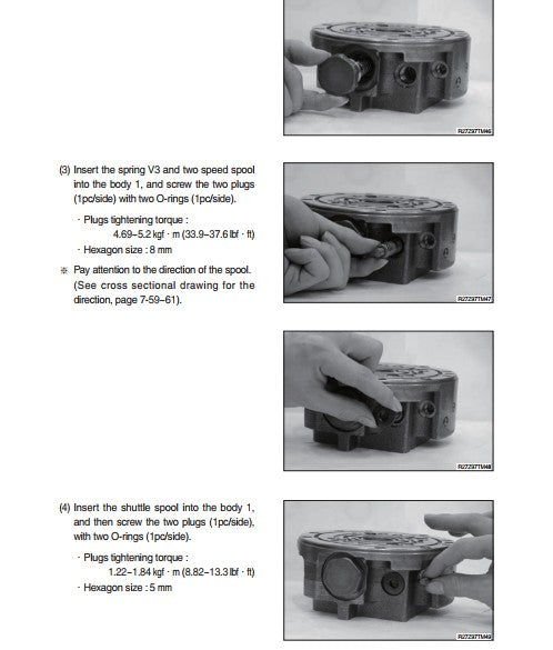 Manual De Serviço HYUNDAI - R25Z-9A - Escavador Hidráulico