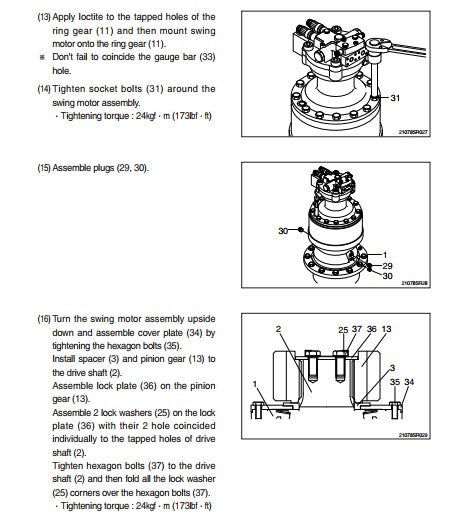 Manual De Serviço HYUNDAI - R220LC-9 - Escavador Hidráulico