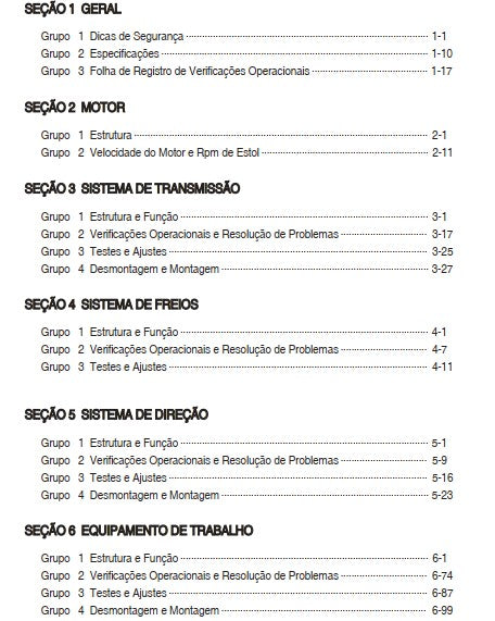 Manual De Serviço HYUNDAI - H930S/H940S - Retroescavadora