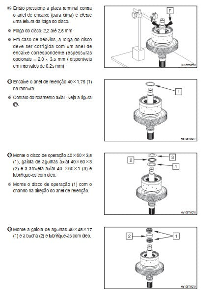 Manual De Serviço HYUNDAI - H930S/H940S - Retroescavadora